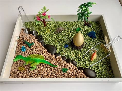 Dinosaur Sensory Bin Kit Dinosaur Sensory Rice Kit Etsy Australia