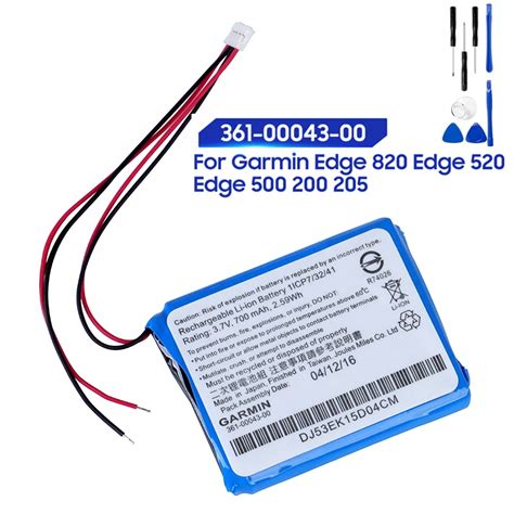 Original Replacement Battery For Garmin Edge Edge Plus Edge