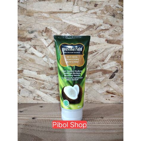 Jual MUSTIKA RATU HAIR MASK CEM CEMAN AKAR WANGI 200ml Indonesia Shopee