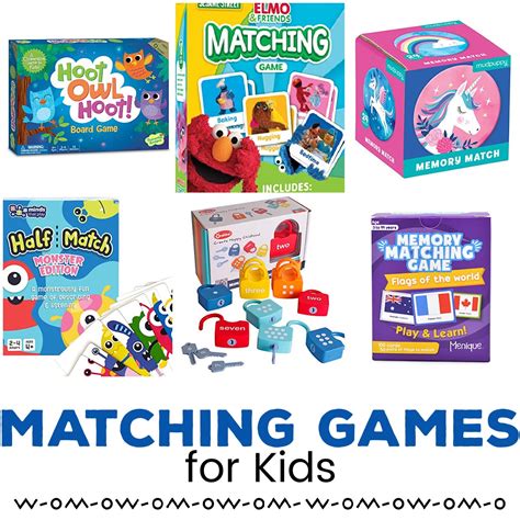 Top 20 Matching Games for Kids