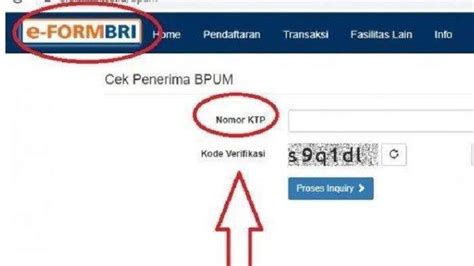 Cek Daftar Nama Penerima Blt Umkm Di Link Eform Bri Co Id Bpum