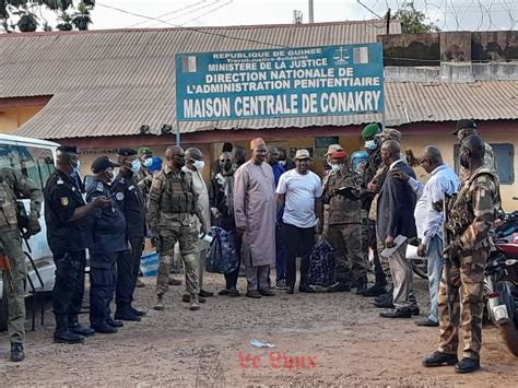 Maison centrale de Conakry Les détenus politiques civils sont enfin