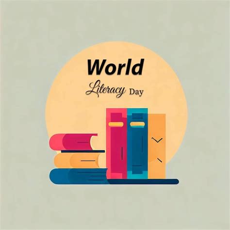 Premium PSD | World literacy day