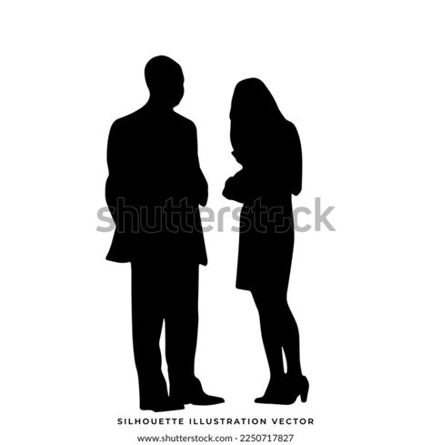 Group People Silhouette Vector Illustration Stock Vector (Royalty Free ...