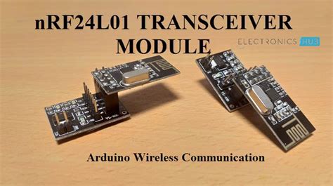 Nrf24l01 Transceiver Module Arduino Projects Arduino Wireless Arduino