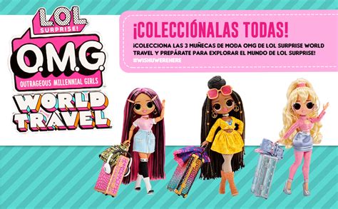 L O L Surprise OMG World Travel Muñeca de Moda City Babe con