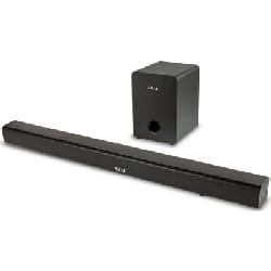 Barre De Son Et Subwoofer Sans Fil Akai Asb Wsw W Bluetooth Noir