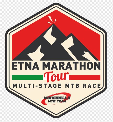 Mount Etna Marathon Logo Bicycle Sepeda Gunung Corso Europa Lambang