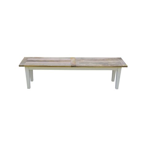 Lavasa Dining Bench Seat 170cm Mango Wood Farmhouse Furniture