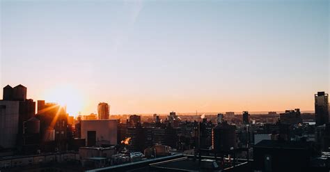 Sunset View Over The City · Free Stock Photo