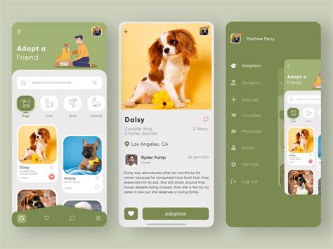 Pet Adoption App By Parshant Designs On Dribbble