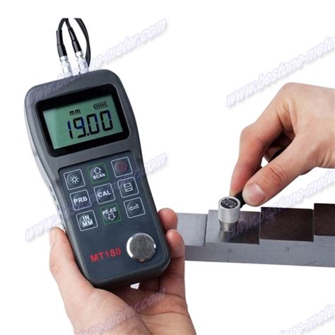 Multi Mode Thickness Gauge Mt180 Mt190 Ultrasonic Thickness Gage And