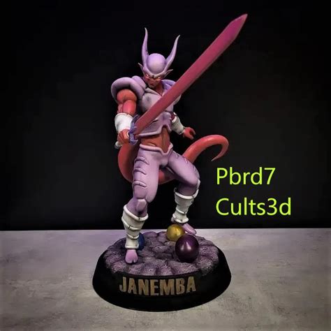 Stl File Dragon Ball Janemba Dragon Ball Z 🐉・3d Print Model To Download・cults