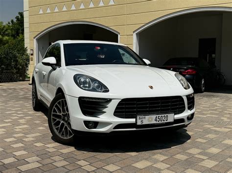 Porsche Macan S White 2015 Low Mileage In Excellent Condition Dubizzle