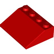 LEGO Roof Tile 3X4 25 Röd 329721 B LEGO Lutande Bitar LEGO Klossar