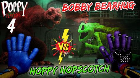 BATALLA ÉPICA HOPPY HOPSCOTCH vs BOBBY BEARHUG EN POPPY PLAYTIME 4