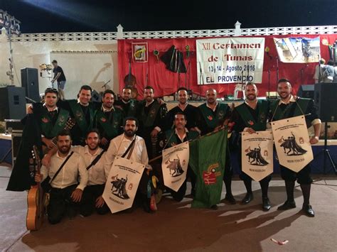 Primer Premio En El Xii Certamen De Tunas De El Provencio Tuna De La