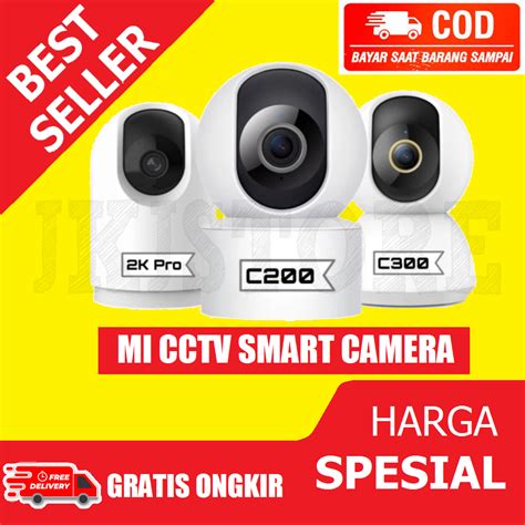 Jual Xiaomi Mi Smart Camera CCTV C200 1080p C300 2K Home Security 360