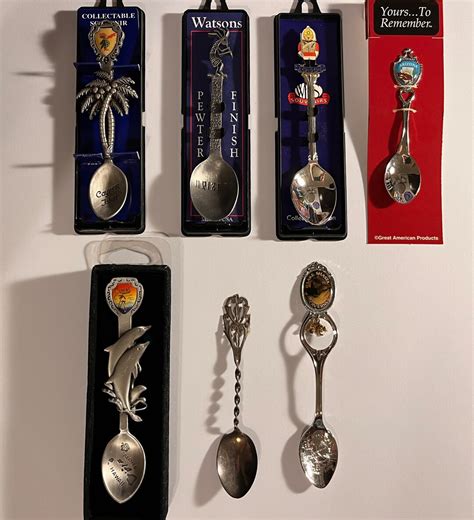 Souvenir Silver Spoon Collection - Etsy