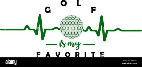 Golf Is My Favorite Stock Vector Image And Art Alamy