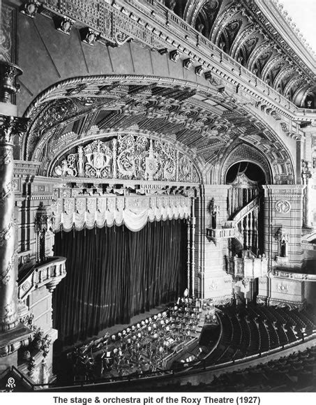 Roxy Theatre “the Cathedral Of The Motion Picture” Cruising The Past