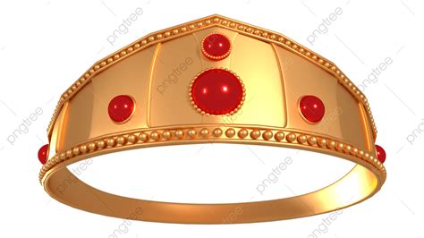 Crown 3d Images 3d Texture Beautiful Crown Golden Gem Honorable Png