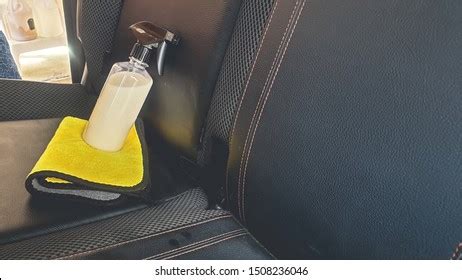 Car Detailing Process Interior Cleaning Spray Stock Photo 1508236046 | Shutterstock