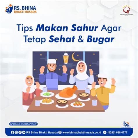 Tips Makan Sahur Agar Tetap Sehat And Bugar Rs Bhina Bhakti Husada