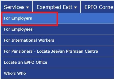 Epfo Login Register On Epf Member Portal Reset Change Password