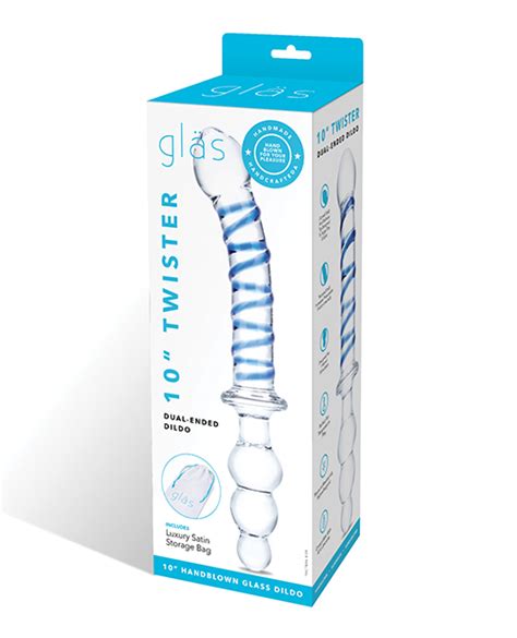 Glas Twister Dual Ended Dildo Moradult Toys