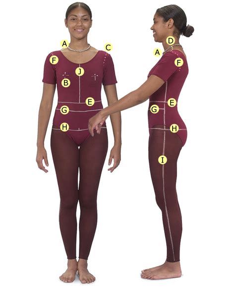 Body Measurement Chart For Tailoring - Body Measurement Info