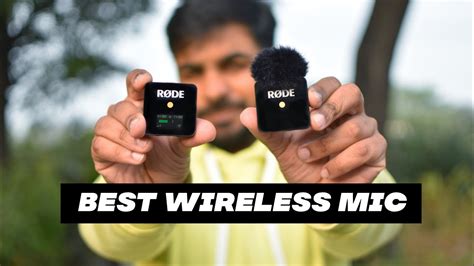 Best Wireless Mic Best Mic For Youtube Rode Wireless Go Honest