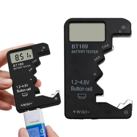 Xcxyan Measuring Tools Lcd Battery Tester Battery Capacity Detector Portable Digital Display