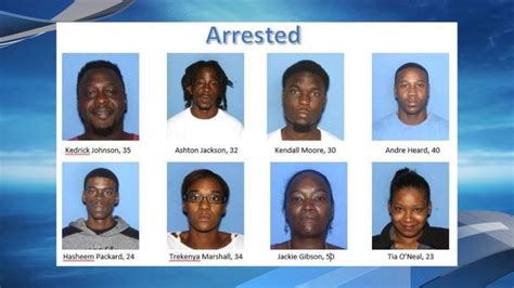 8 Arrested In Jefferson County Drug Bust