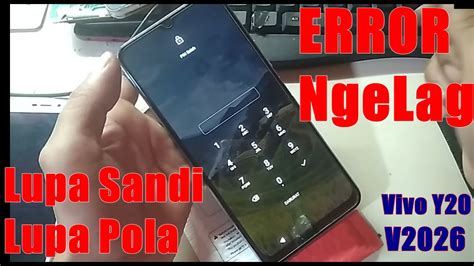 Hard Reset Vivo Y V Lupa Pin Pola Youtube