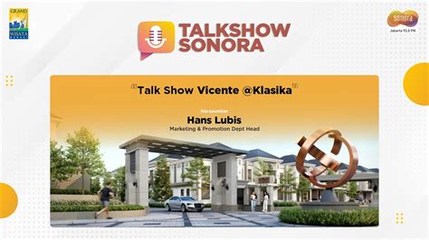 Talk Show Vicente Klasika Talkshow With Grand Wisata Bekasi Youtube