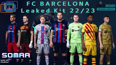 Pes New Kit Fc Barcelona Spotify Sider Version