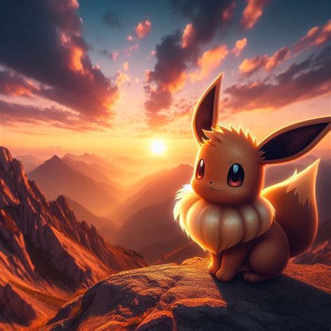 Eevee Sunrise By Princessshay09 On Deviantart