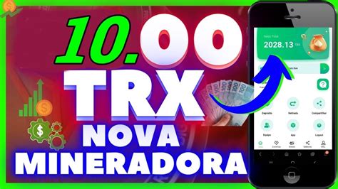 MINERADORA TOP DE TRON PAGANDO OS PRIMEIROS 10 00000000 TRX DE 1000 NA