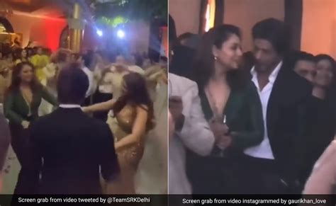 Viral: Shah Rukh Khan And Gauri Dancing At Alanna Panday's Wedding ...