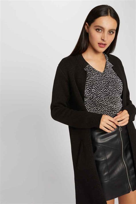 Cardigan Zwart Morgan De Toi Mboli Noir Zeb