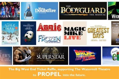 Watermill Theatre Launches The Big West End Ticket Raffle Musical