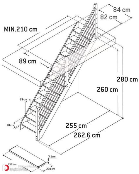 Standard Stair Sizes And Dimensions Engineering Discoveries Staircase