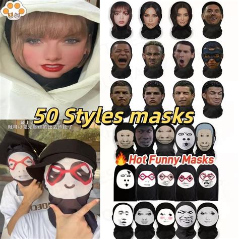 Cristiano Ronaldo 3D Prited Mask Funny Full Face Mask Party Cosplay ...