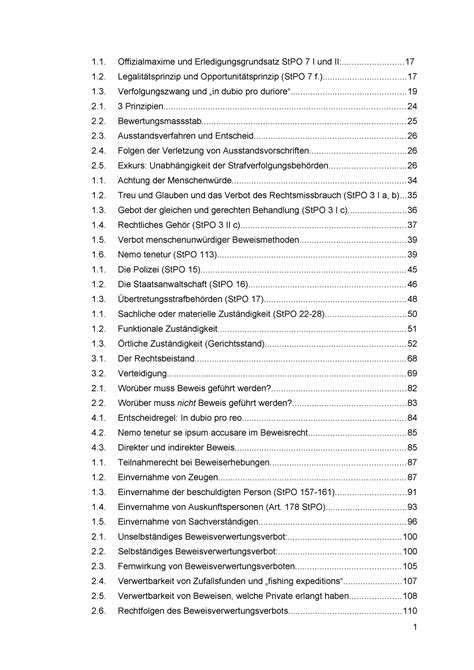 Zusammenfassung Strafverfahrensrecht Final Allgemeine Bestimmungen