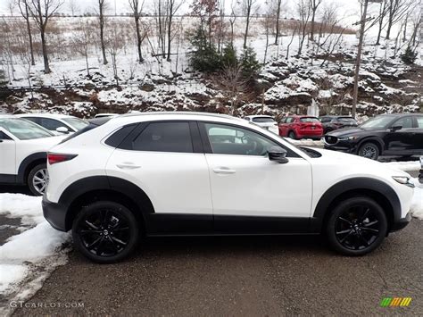 2021 Snowflake White Pearl Mica Mazda Cx 30 Turbo Premium Awd