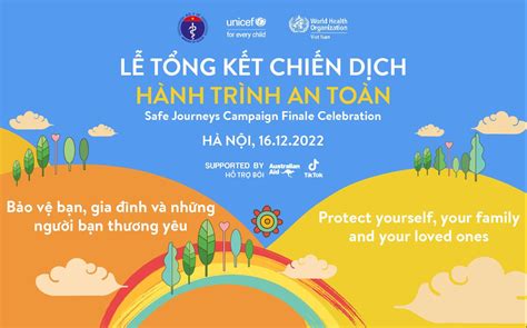 THÔNG CÁO BÁO CHÍ UNICEF Bộ Y tế và WHO tổng kết chiến dịch Hành