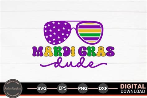 Mardi Gras Dude Mardi Gras Retro Svg Graphic By Moslem Graphics