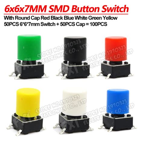 Pairs Pcs X X Mm Pcb Momentary Tactile Takt Mini Push Button