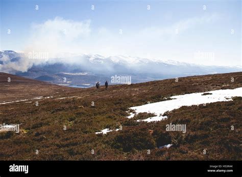 Scottish Highlands landscape Stock Photo - Alamy